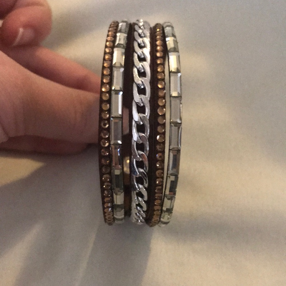 Bronze & Silver Bracelet